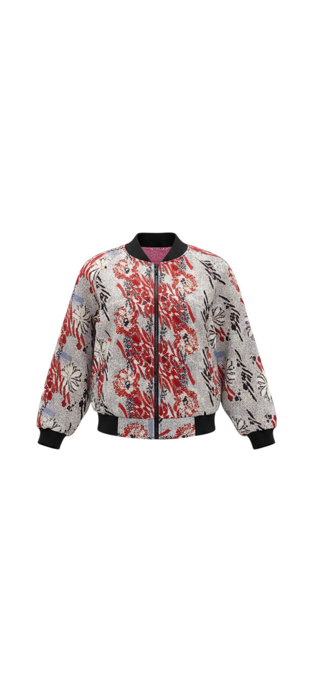 Sari Bomber Jacket Reversible