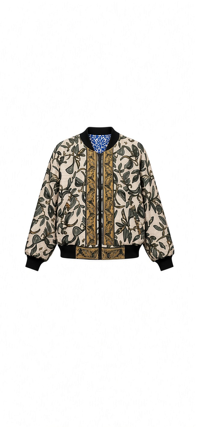 Leftover Bomber Jacket Reversible
