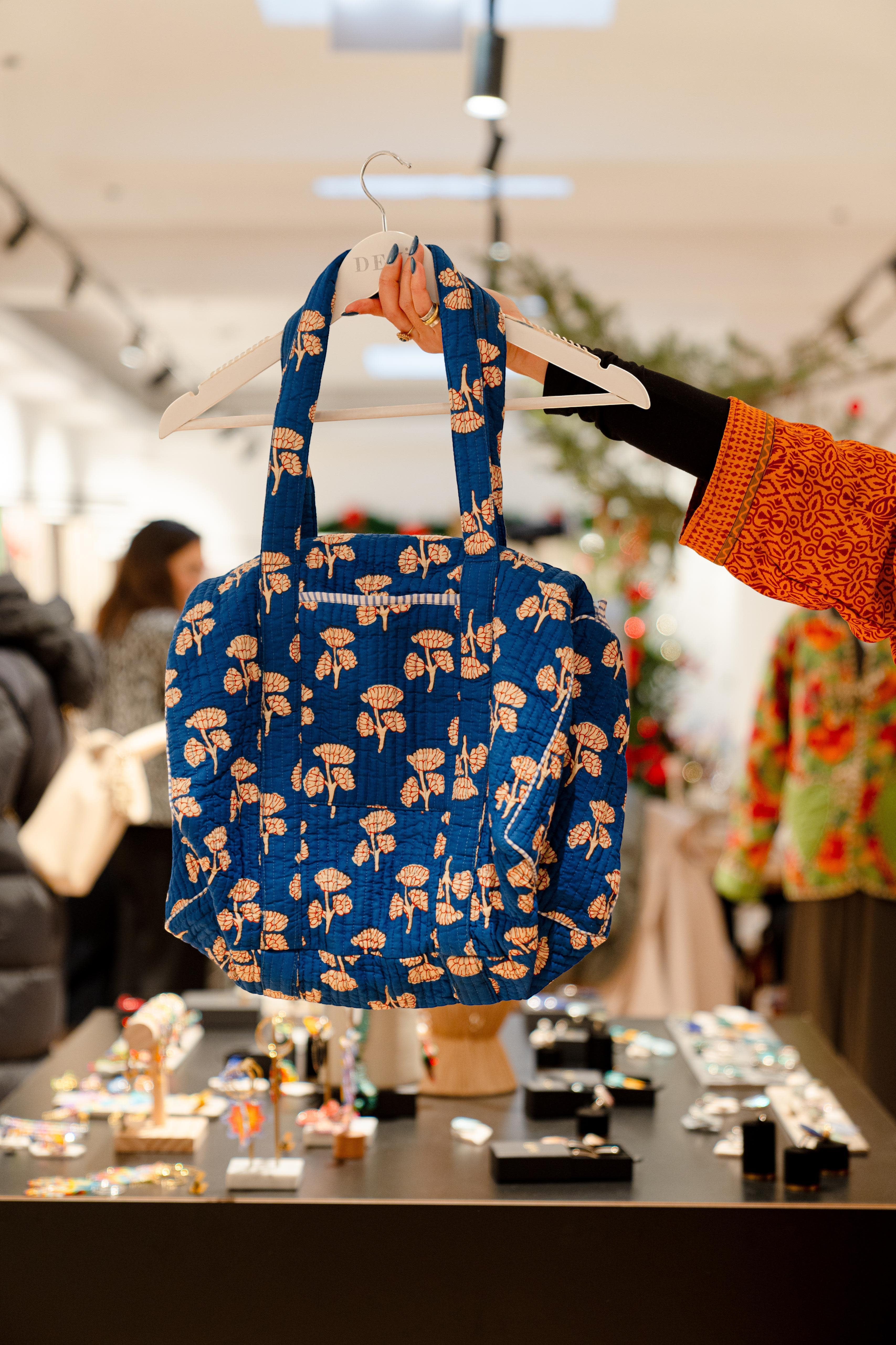 Cotton Isabella Travel Bag