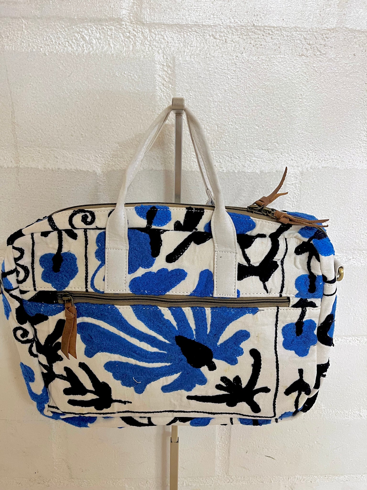 Suzani Jai Laptop Bag - Deep Blue