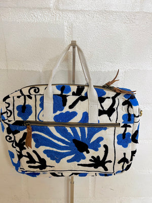 Suzani Jai Laptop Bag - Deep Blue